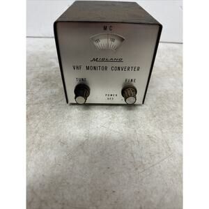 Vintage Midland 13-264 VHF Monitor Converter Police Band 152-174 MHZ